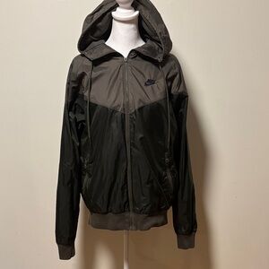Nike Olive Green Windbreaker Jacket
